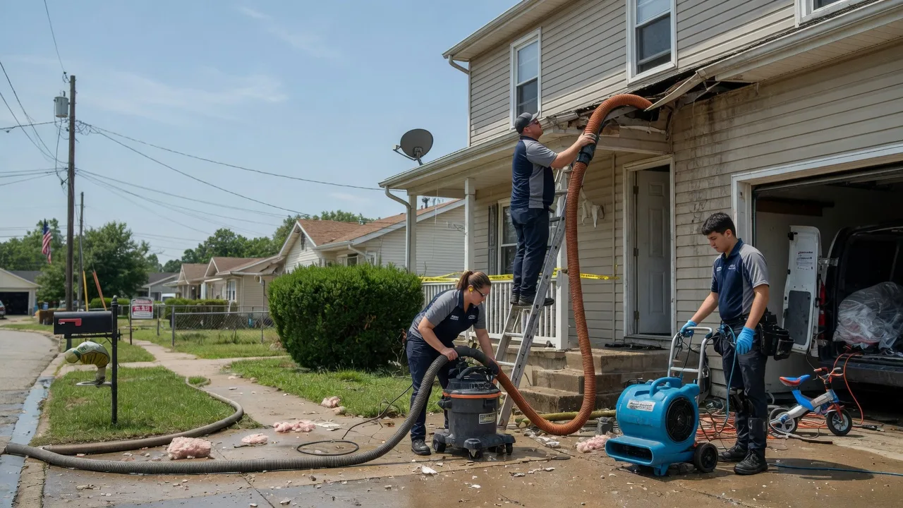 Water Damage Restoration in Kinderhook, IL near me